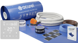 Folia grzewcza Acurel AC305P 11m² szer. 50cm 220W/m² z termostatem WiFi AD122