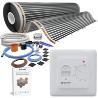 Folia grzewcza AC-310TM szer. 100cm 140W/m² z termostatem AD132 - Zestaw 3m²