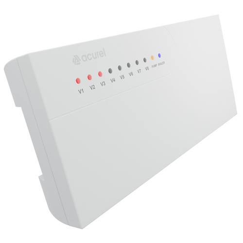 Centrala sterująca AD117 + termostat pokojowy AD118 WiFi + siłownik - Zestaw T4S4