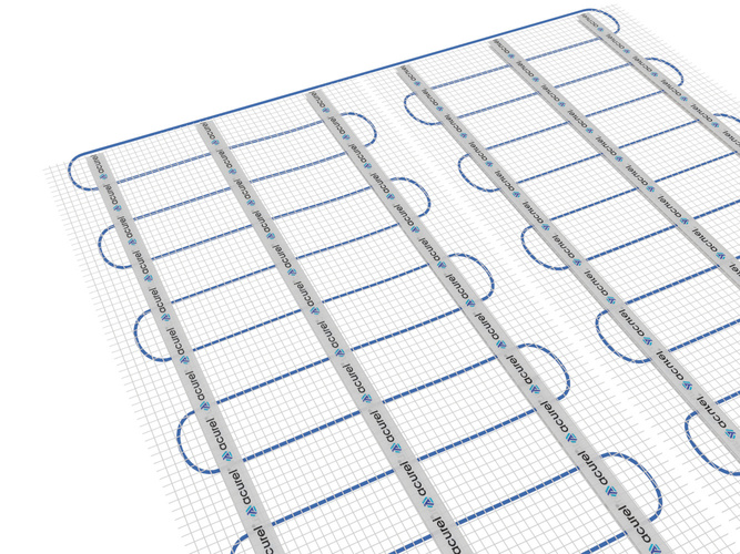 Mata grzewcza AC-MAT-160/2.5 - 160W/m2 - 2.5m2