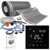 Folia grzewcza AC-305TL szer. 50cm 80W/m² z termostatem AC-TE200B - Zestaw 11m²