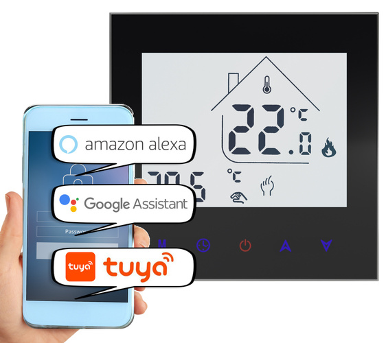 Mata grzewcza Acurel AC-MAT 5m² szer. 50cm 160W/m² z termostatem WiFi AD134C