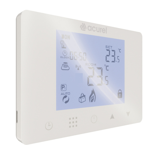 Sterownik pokojowy – beznapięciowy regulator do kotłów gazowych, pellet, ekogroszek