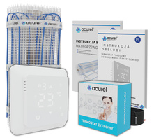Mata grzewcza Acurel AC-MAT 5m² szer. 50cm 160W/m² z termostatem WiFi AD137