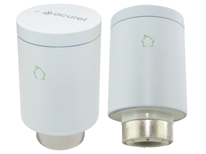 Kompletny zestaw Zigbee: 1x Głowica Termostatyczna + Gateway ZIGBEE + zasilanie