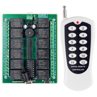 Zestaw: Radiolinia 12-kanałowa (AC-RL12) + 3x Pilot 12-kanałowy 433 MHz