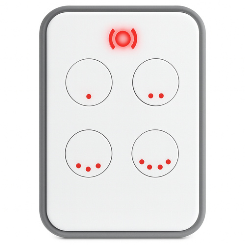 Pilot samokopiujący 4 kanały z portem USB - pasmo 433 i 868 MHz