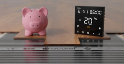 Folia grzewcza AC-305TL szer. 50cm 80W/m² z termostatem AC-TE200B - Zestaw 11m²