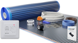 Folia grzewcza Acurel AC310T 8m² szer. 100cm 140W/m² z termostatem pokojowym AD132