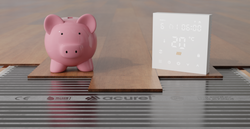 Folia grzewcza AC-310TL szer. 100cm 80W/m² z termostatem AD139C WIFI - Zestaw 38m²