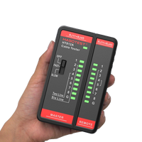 Tester Kabli Przewodów Sieciowych RJ11, RJ45, LAN HT812A