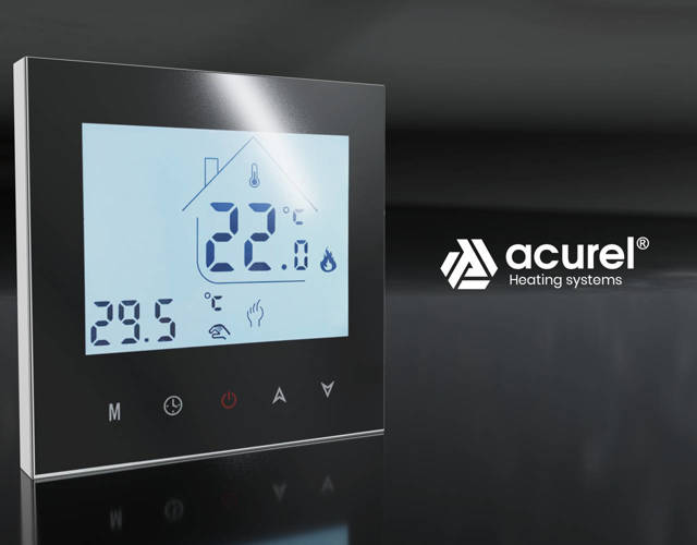 Folia grzewcza Acurel AC305T 11m² szer. 50cm 140W/m² z termostatem WiFi AD134C