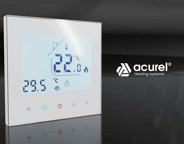 Folia grzewcza Acurel AC305T 11m² szer. 50cm 80W/m² z termostatem WiFi AD134