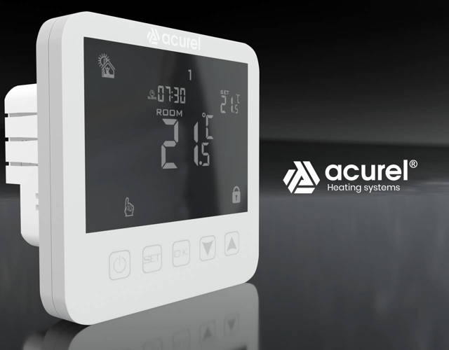 Folia grzewcza Acurel AC305T 19m² szer. 50cm 80W/m² z termostatem pokojowym AD121