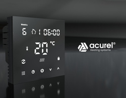 Folia grzewcza Acurel AC305T 15m² szer. 50cm 80W/m² z termostatem  pokojowym AD146C